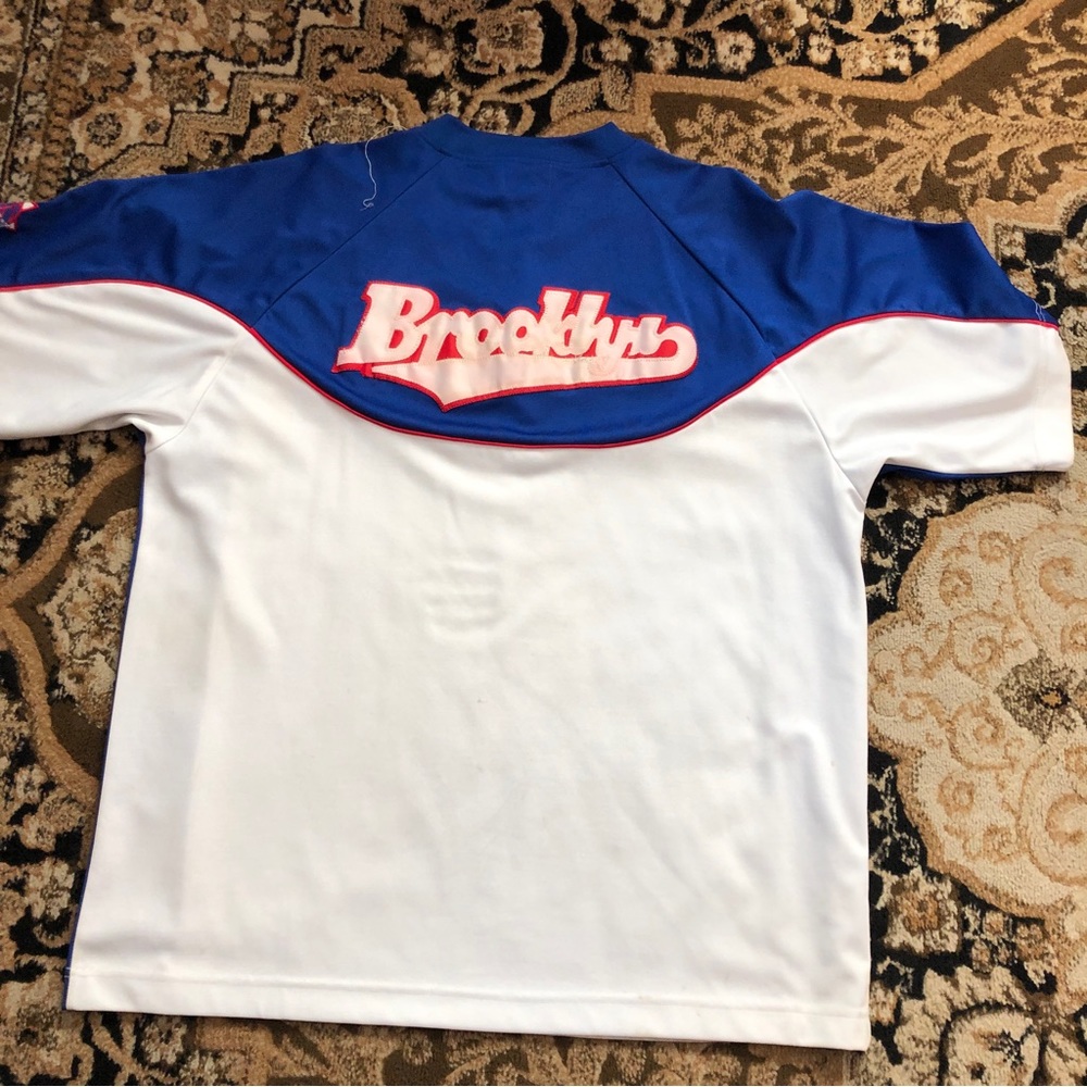 Vintage Classic Brooklyn Jersey Pullover 1/4 Zip  XL